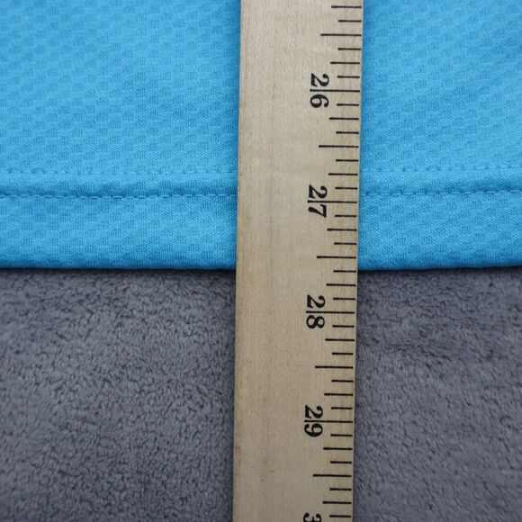 Puma Shirt Mens Small Blue Polo Golf Tennis Stretch Cool Light Dry Casual - Picture 4 of 15